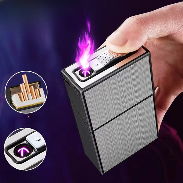 Étui à Cigarettes Arc Rechargeable